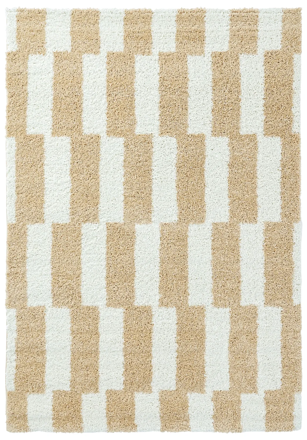 Tappeto A Pelo Lungo - Tamri (beige/bianco)