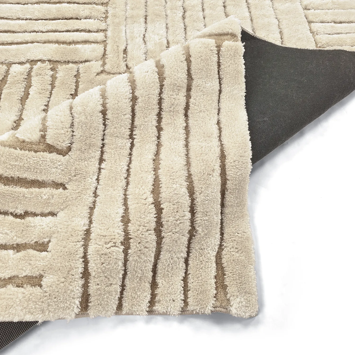 Tappeto A Pelo Lungo - Tyros (beige/crema)