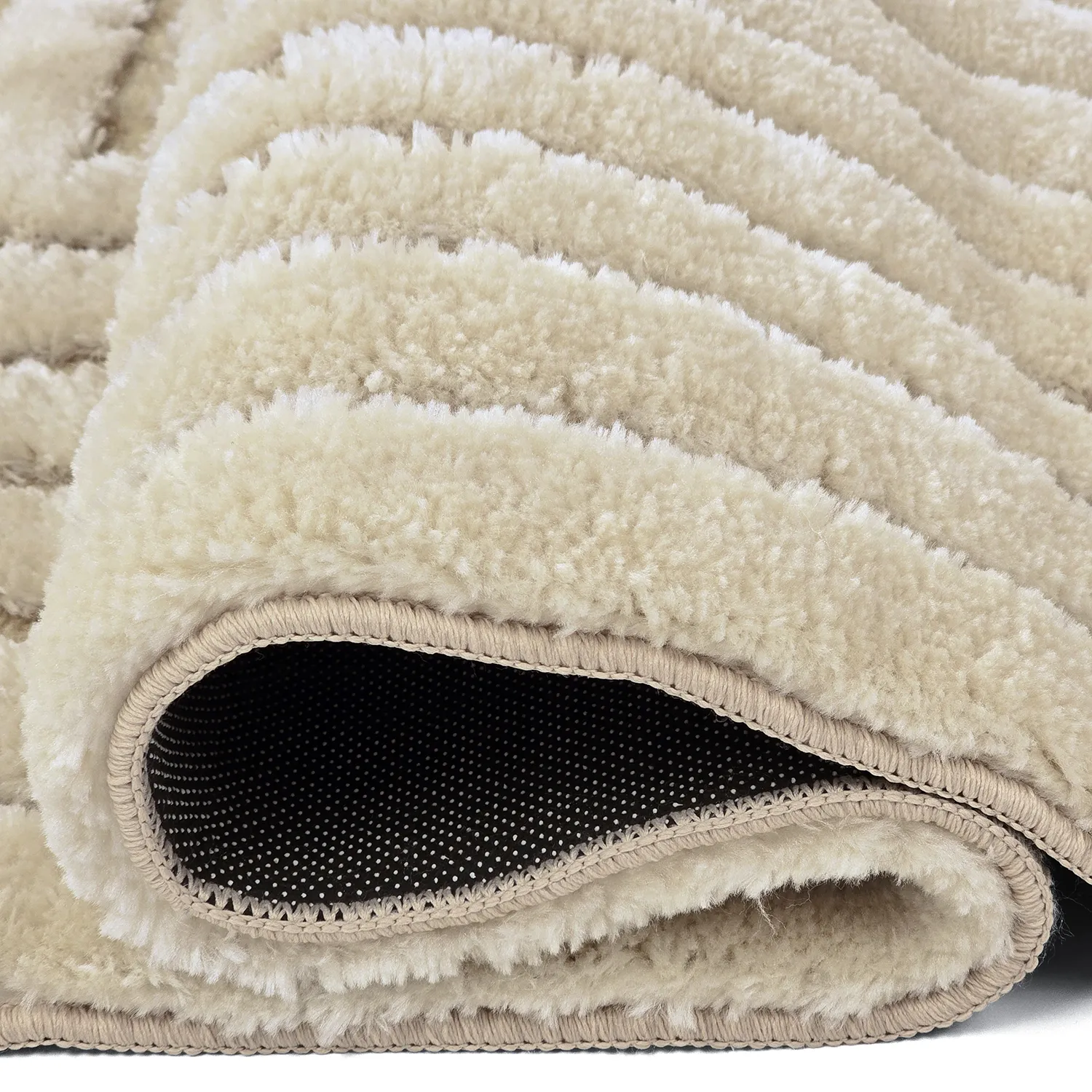 Tappeto A Pelo Lungo - Tyros (beige/crema)