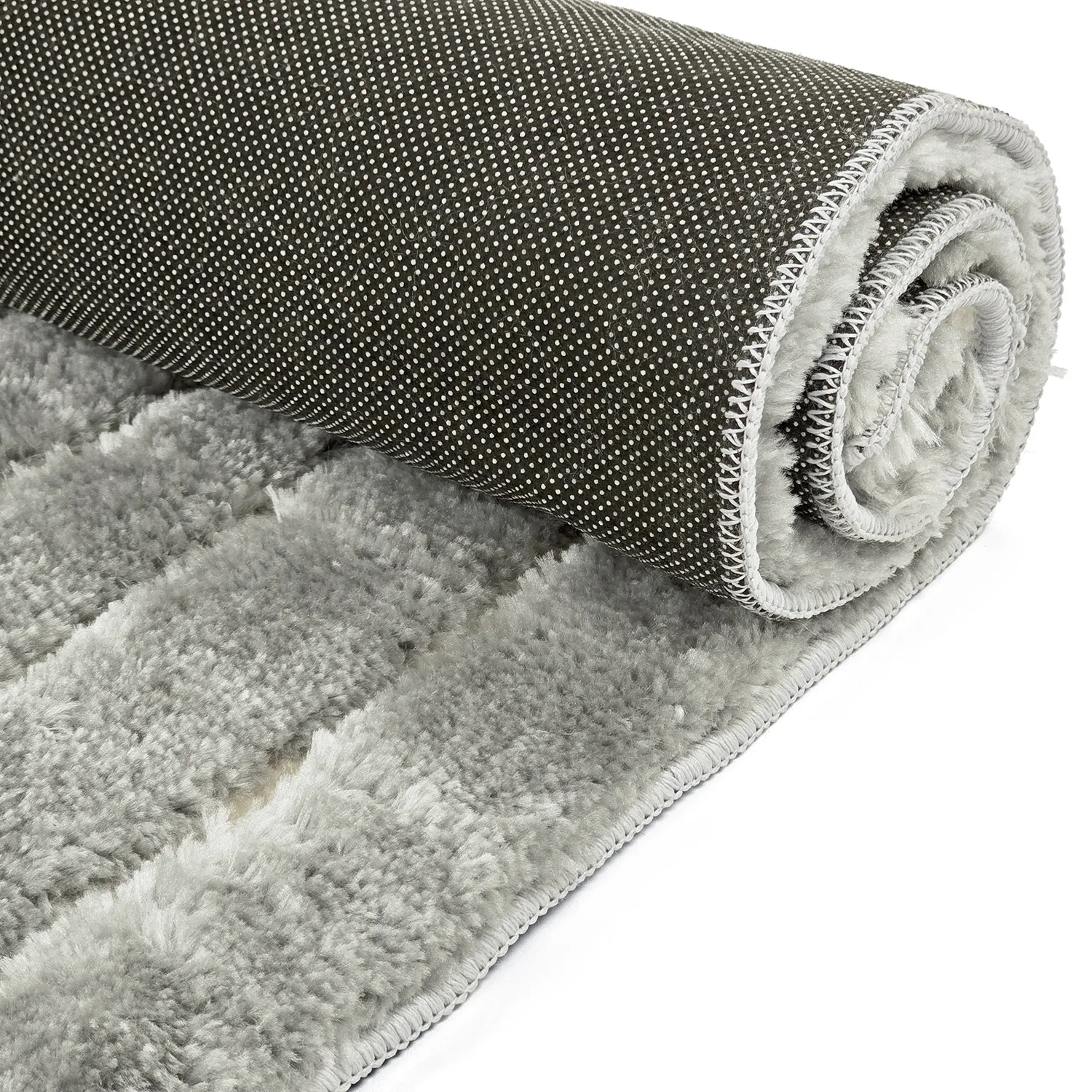 Tappeto A Pelo Lungo - Tyros (crema/grigio)