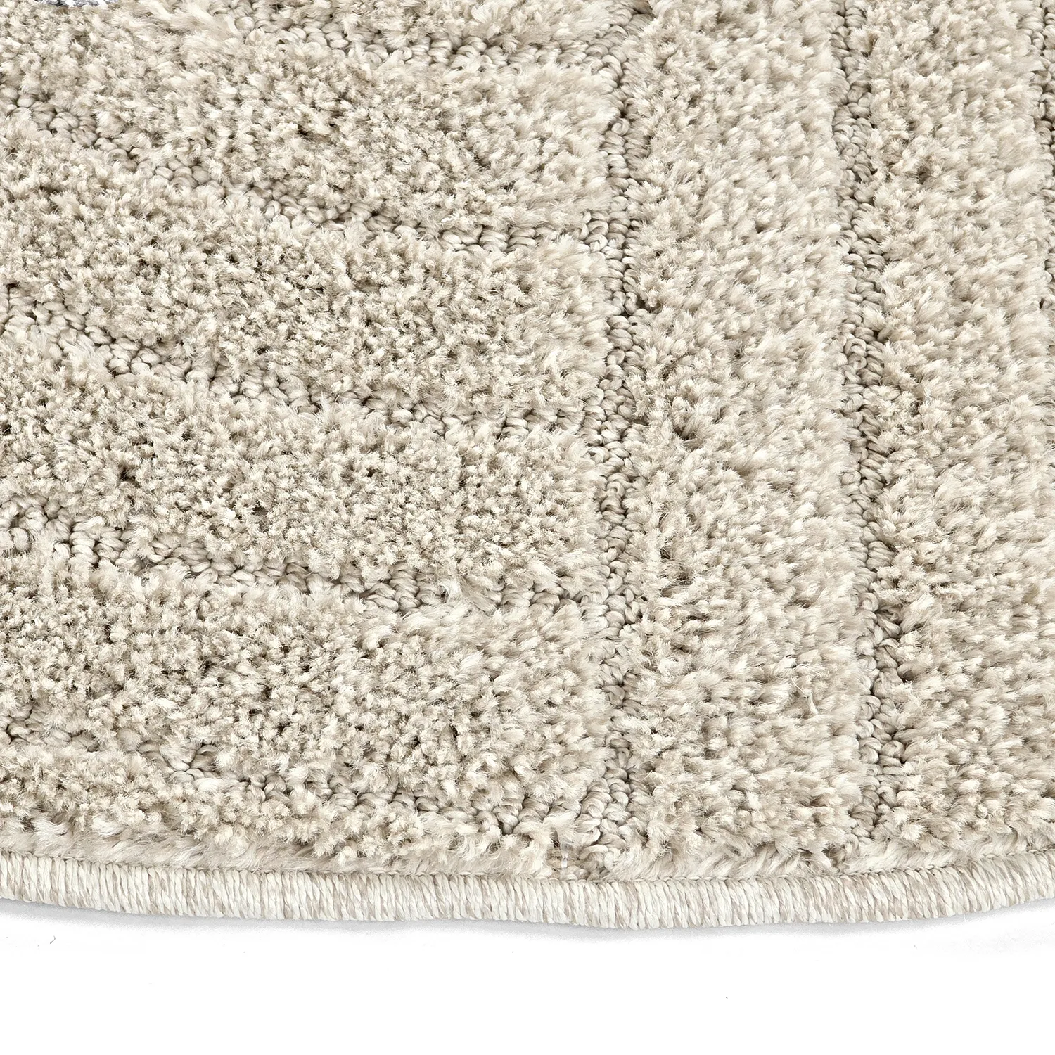 Tappeti rotondi - Wendy (beige)