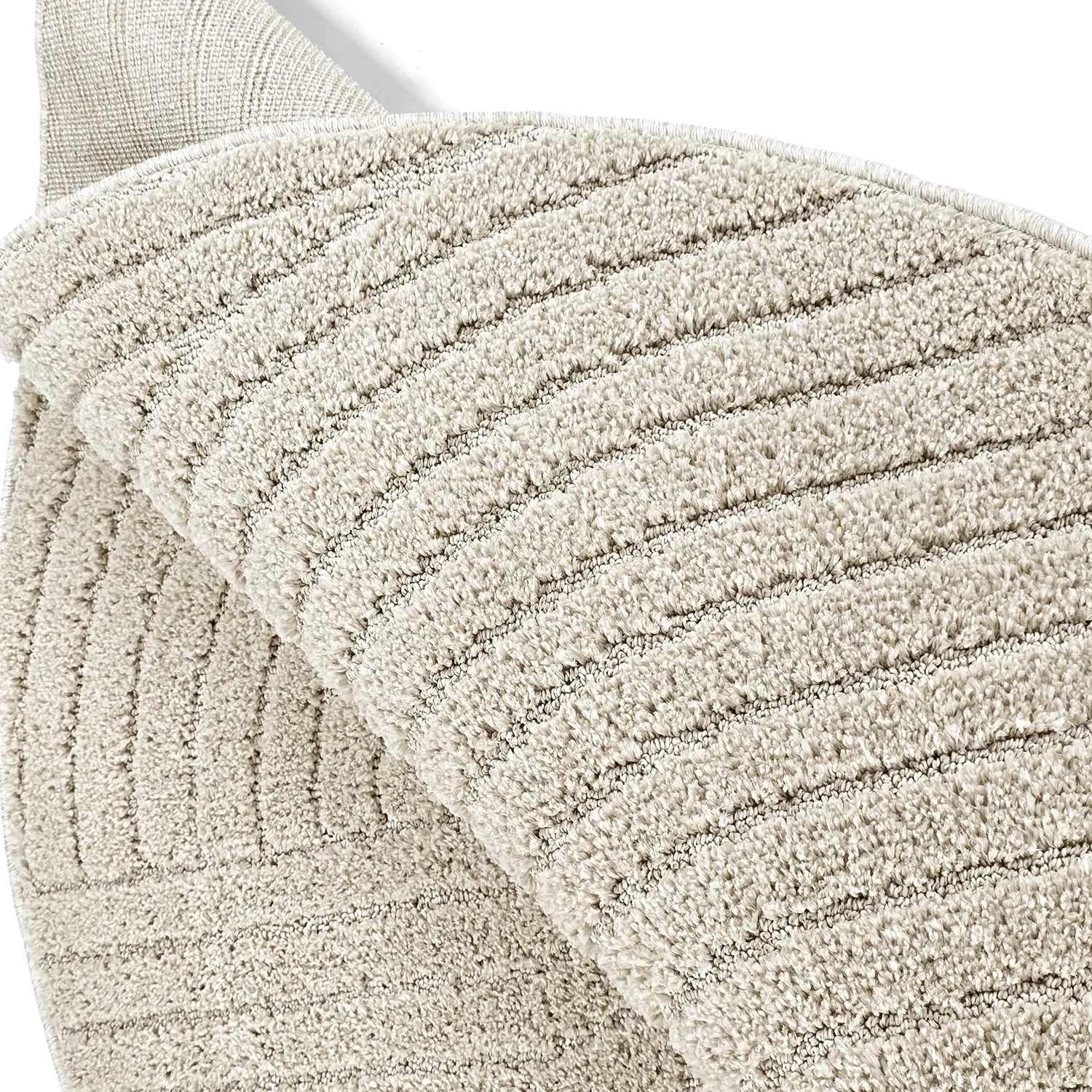Tappeti rotondi - Wendy (beige)