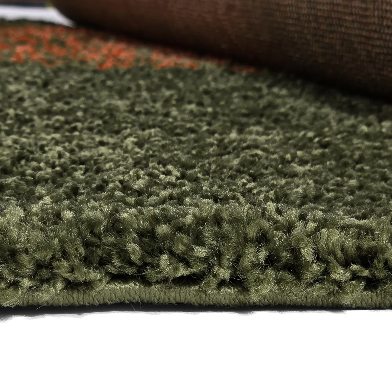 Tappeto A Pelo Lungo - Zagora (verde/arancione)