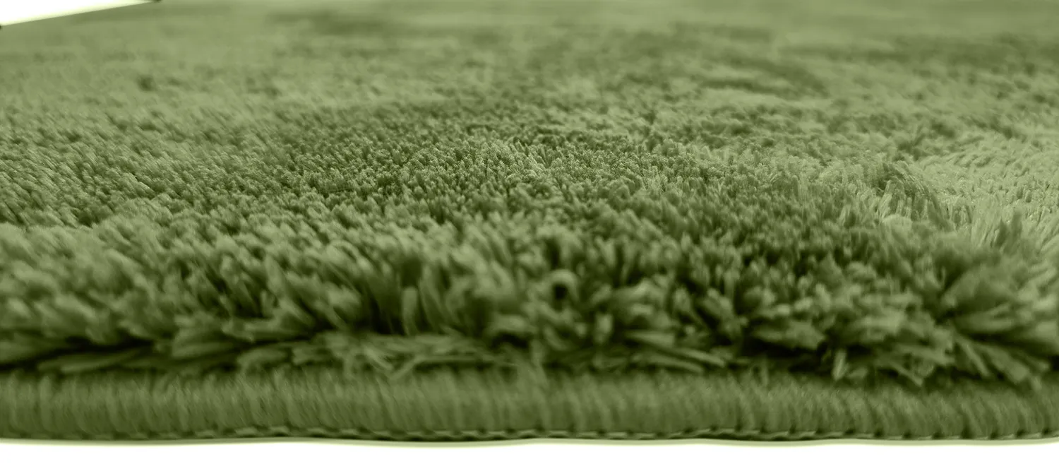 Tappeto A Pelo Lungo - Aranga Super Soft Fur (verde oliva)