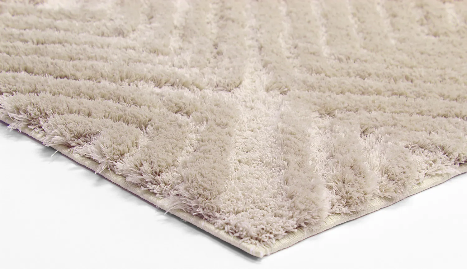 Tappeto A Pelo Lungo - Monti (beige)