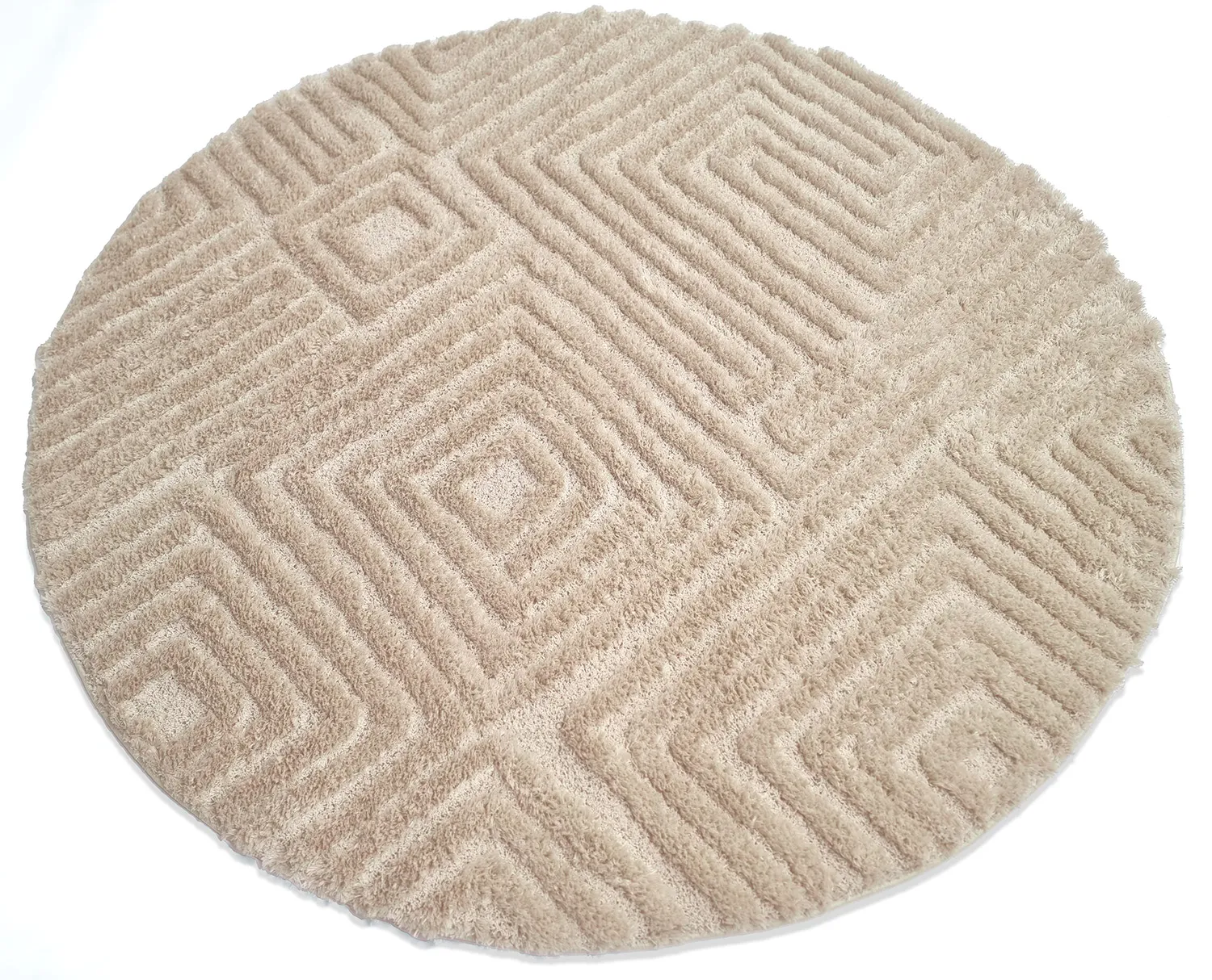 Tappeti rotondi - Monti (beige)