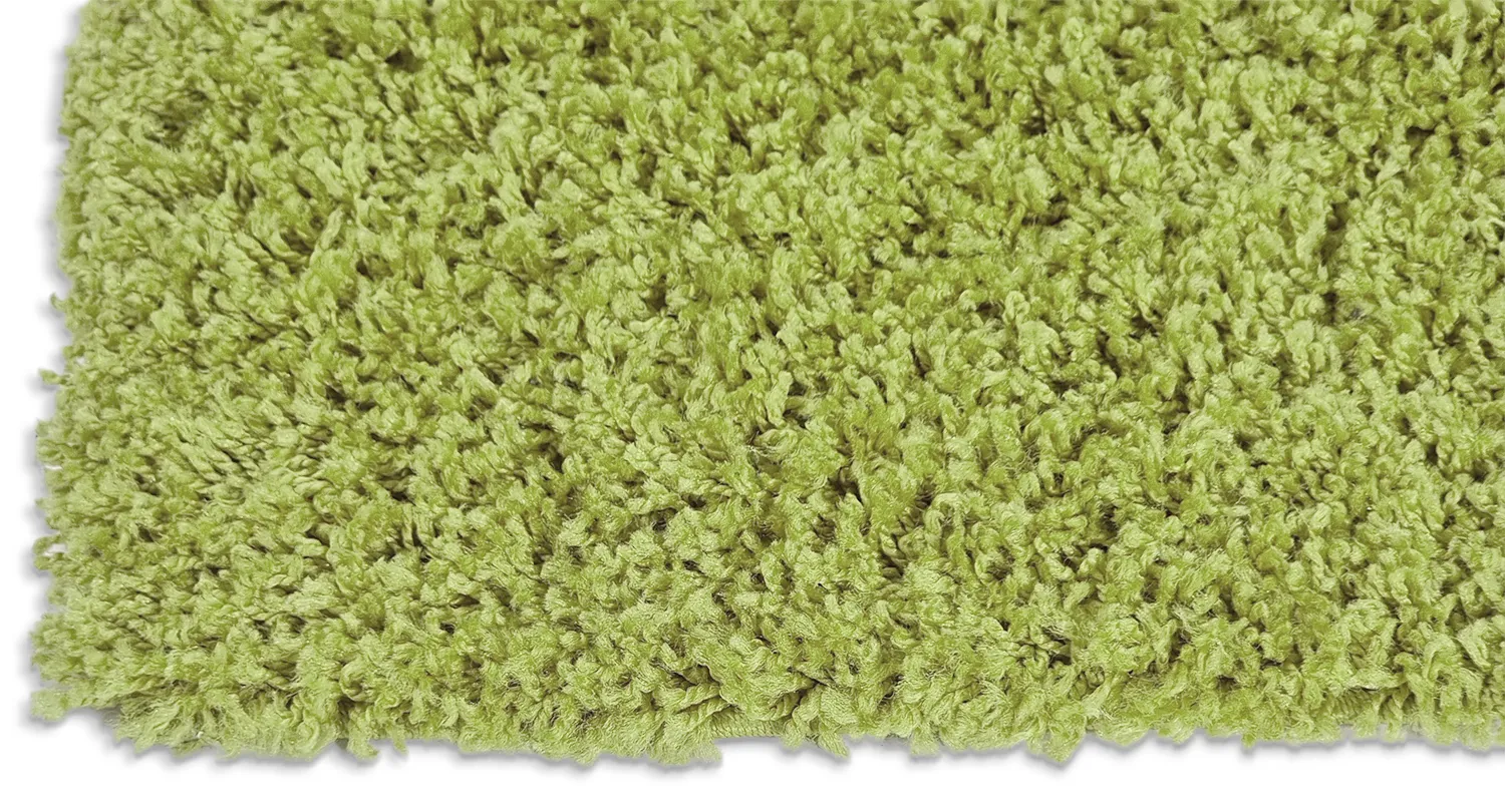 Tappeto A Pelo Lungo - Zoe (verde)