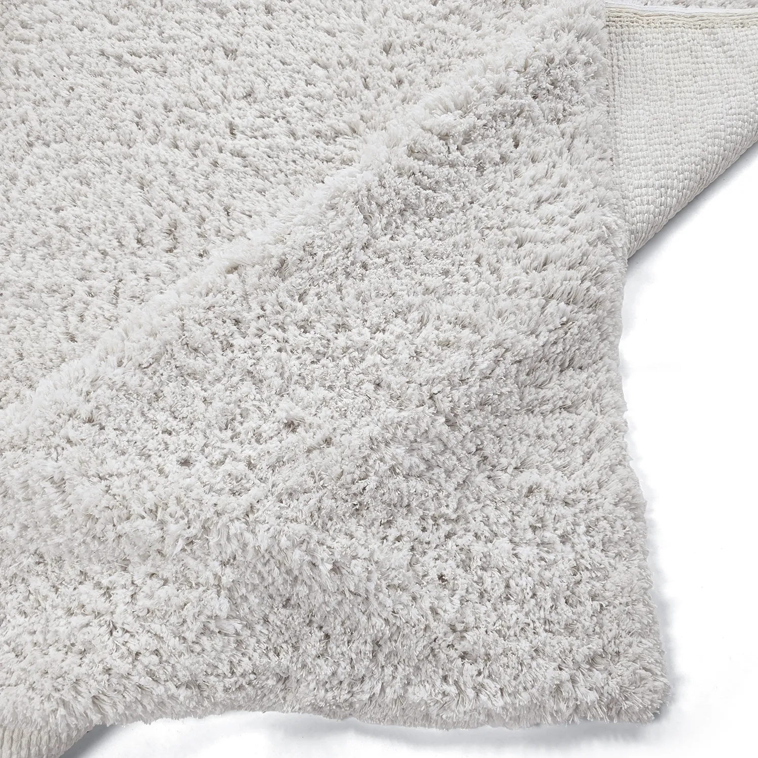 Tappeto A Pelo Lungo - Combarro Solid Cotton Shaggy (crema)