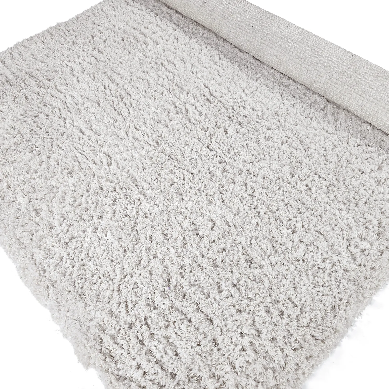 Tappeto A Pelo Lungo - Combarro Solid Cotton Shaggy (crema)