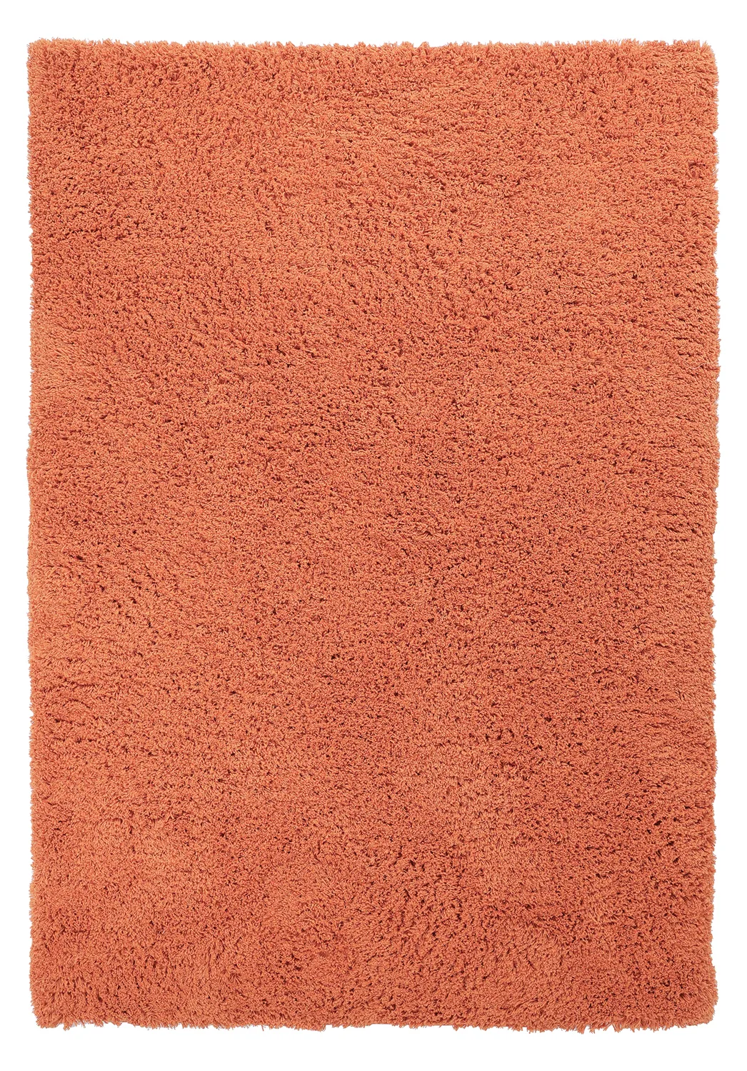 Tappeto A Pelo Lungo - Combarro Solid Cotton Shaggy (arancione chiaro)
