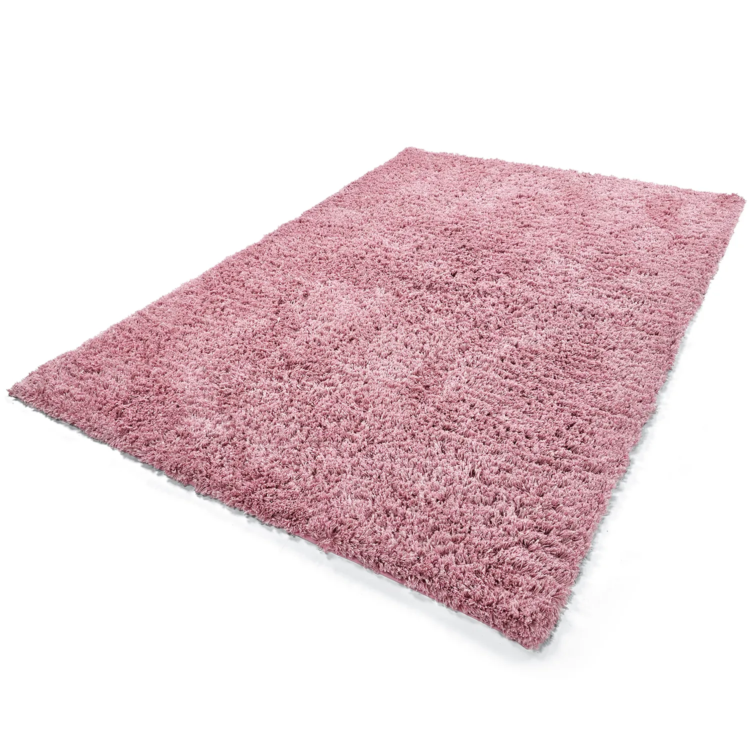 Tappeto A Pelo Lungo - Combarro Solid Cotton Shaggy (rosa chiaro)