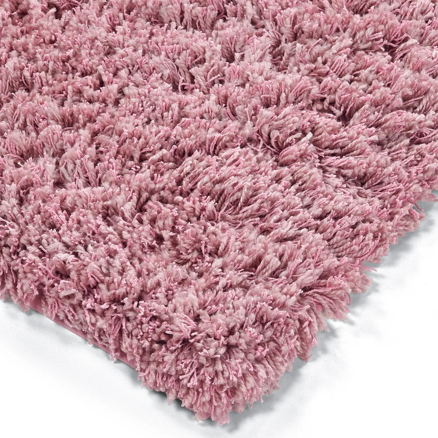 Tappeto A Pelo Lungo - Combarro Solid Cotton Shaggy (rosa chiaro)