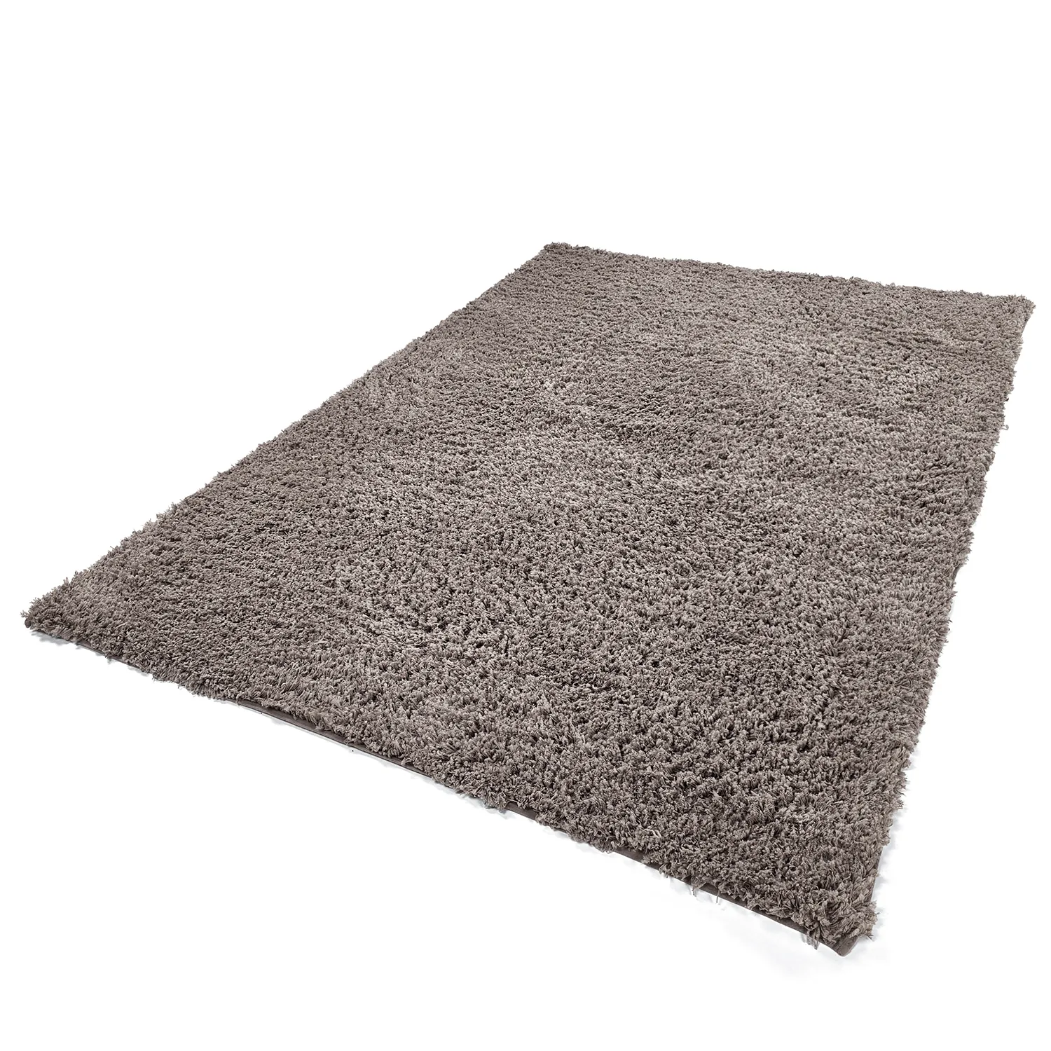 Tappeto A Pelo Lungo - Combarro Solid Cotton Shaggy (taupe)