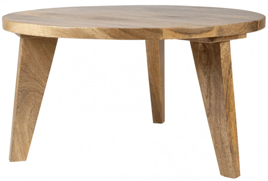 Tavolino da caffè - Vintage - 65 cm round (natura)