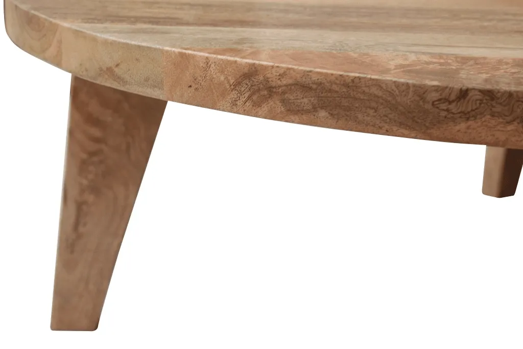 Tavolino da caffè - Vintage - 65 cm round (natura)