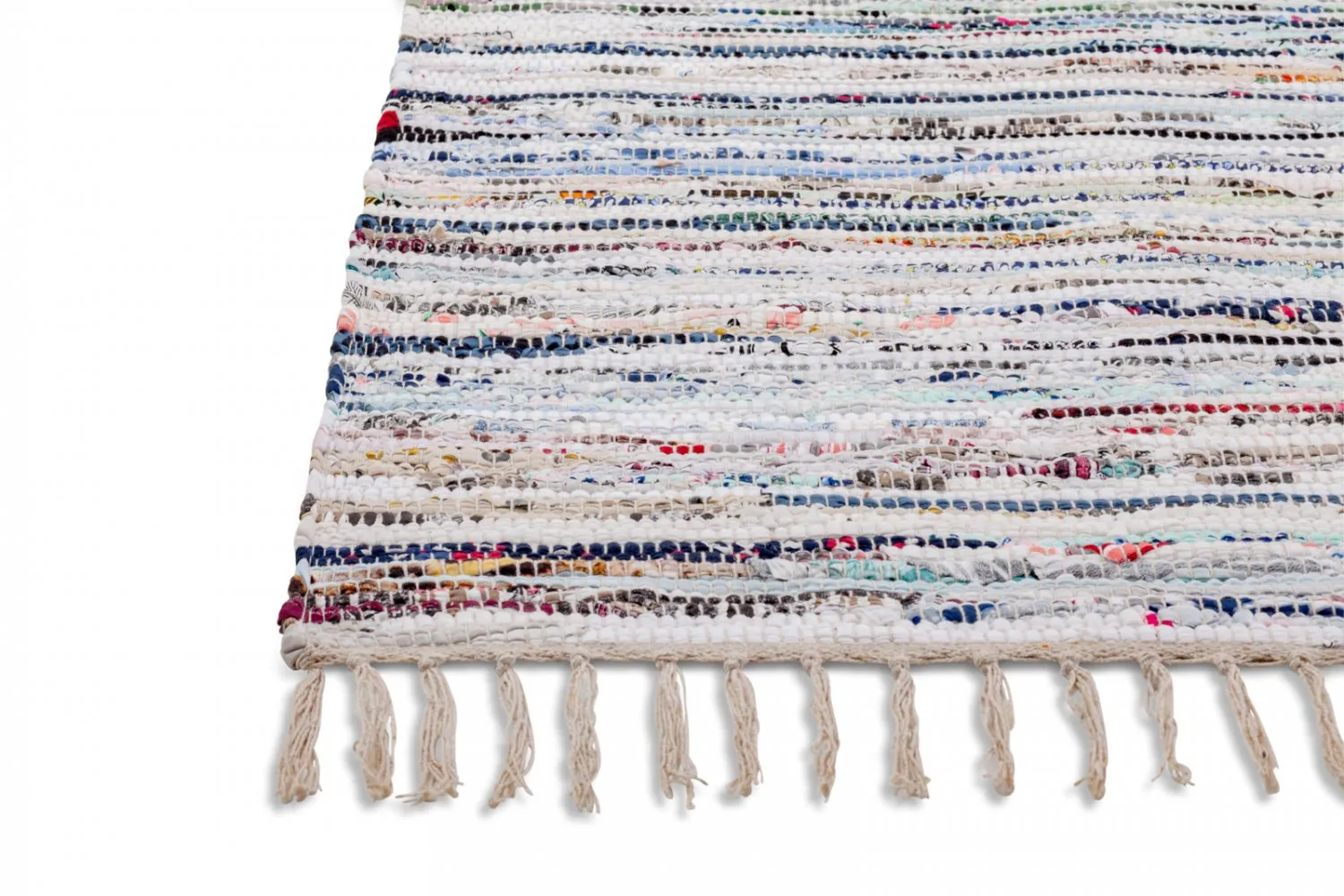 Tappeto Di Stracci - Melton (blu/multi)