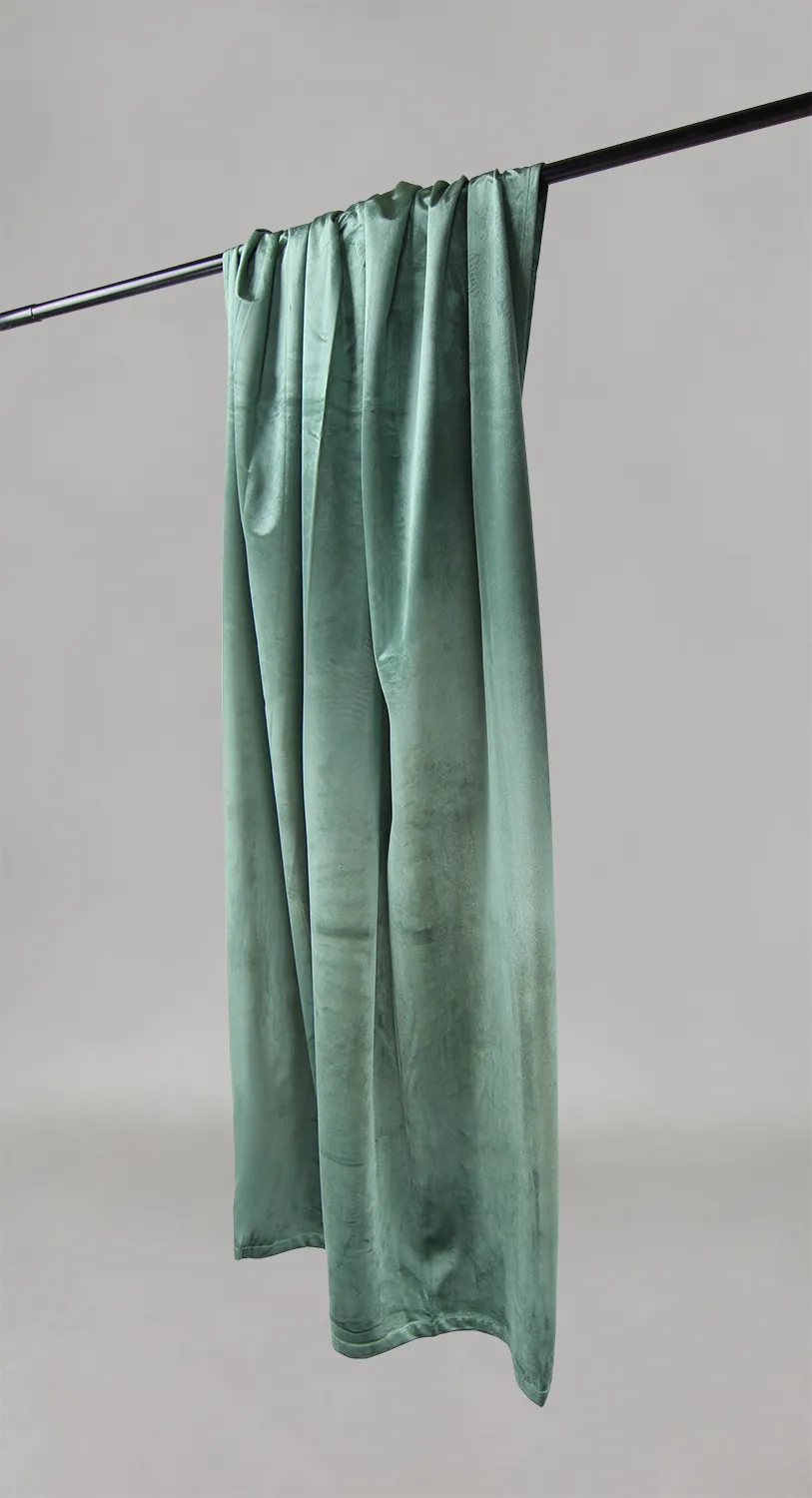 Tende - Tende di velluto Marlyn (verde)