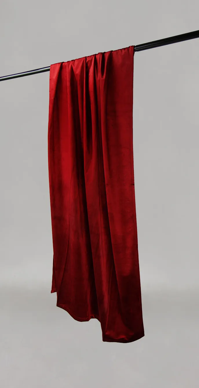 Tende - Tende di velluto Marlyn (rosso)