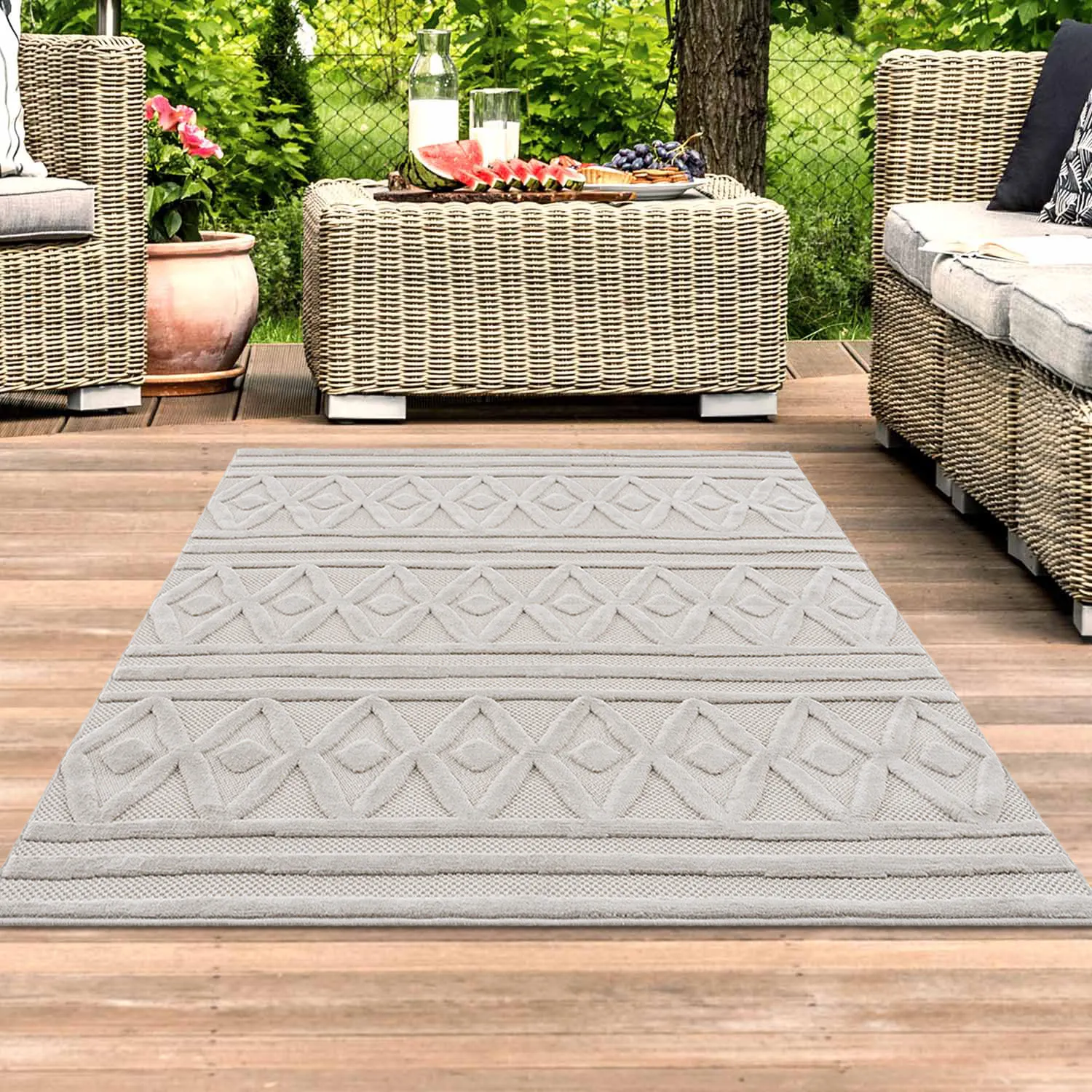 Shaggy Indoor-Outdoor - Chester (beige)