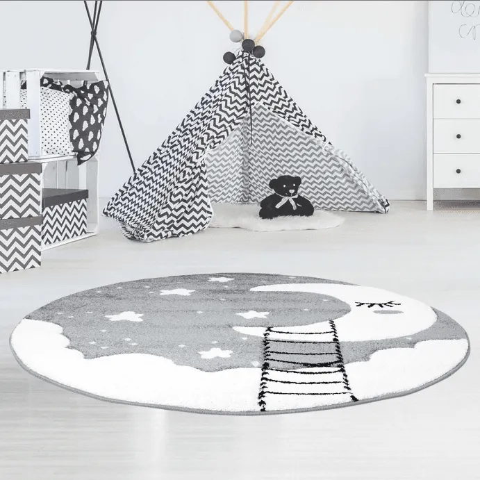 Tappeti per bambini - Bueno Moon (grigio)