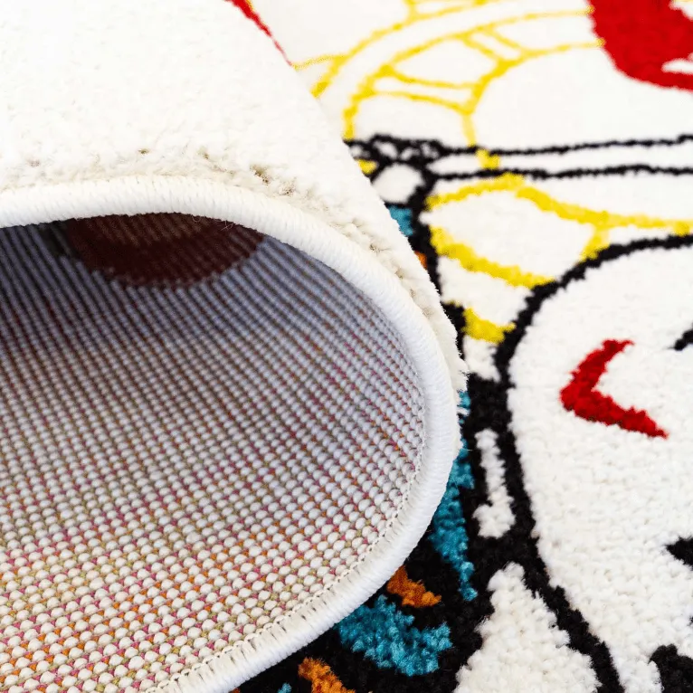 Tappeti per bambini - Moda Pirate (bianco)