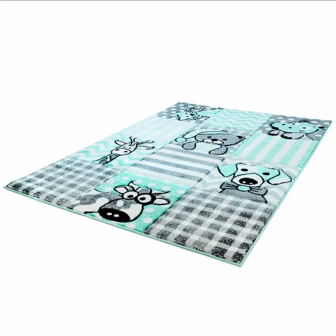 Tappeti per bambini - Bueno Animals (turchese)