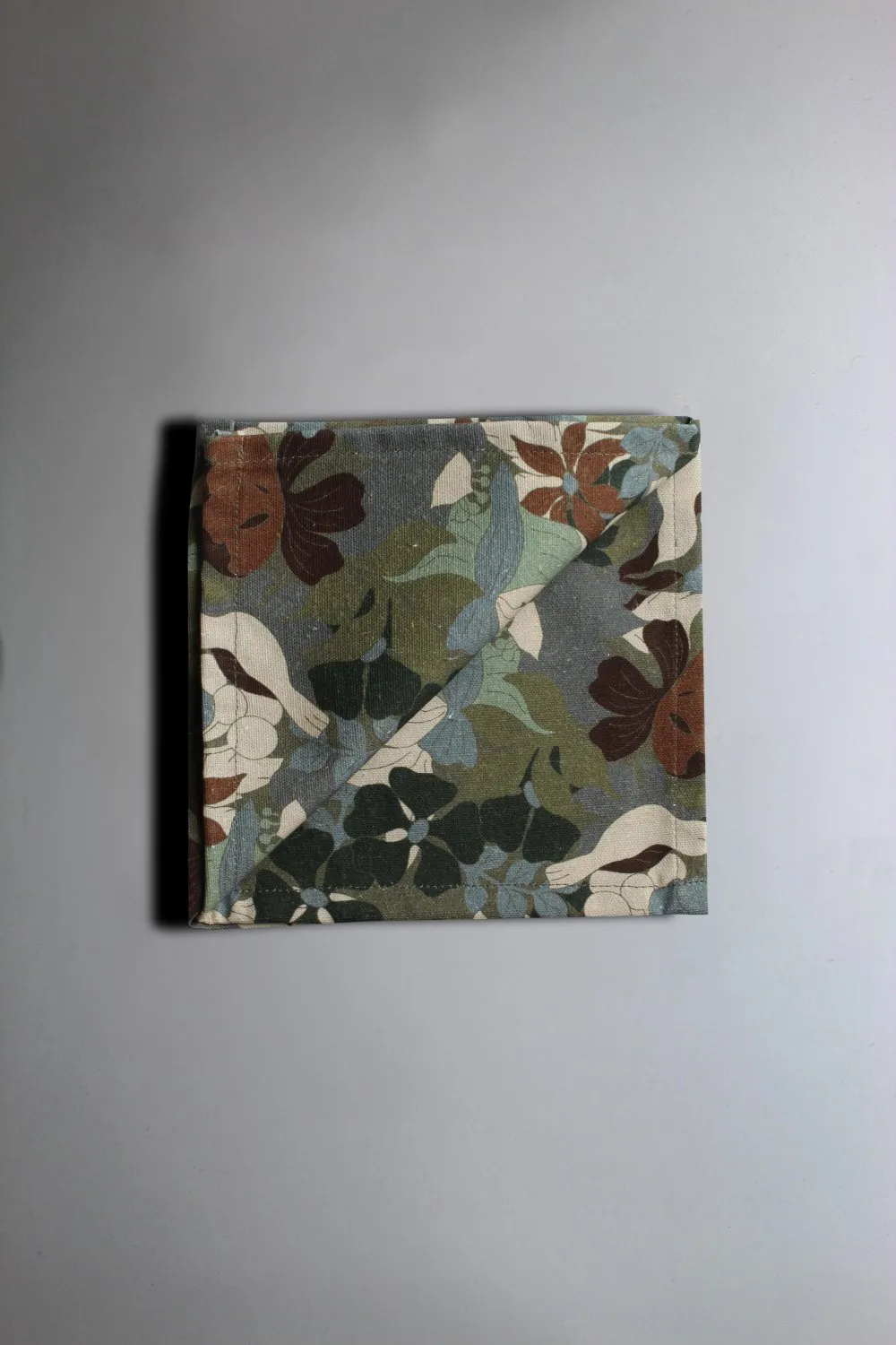 Tovagliolo in confezione da 4 - Asta (verde)
