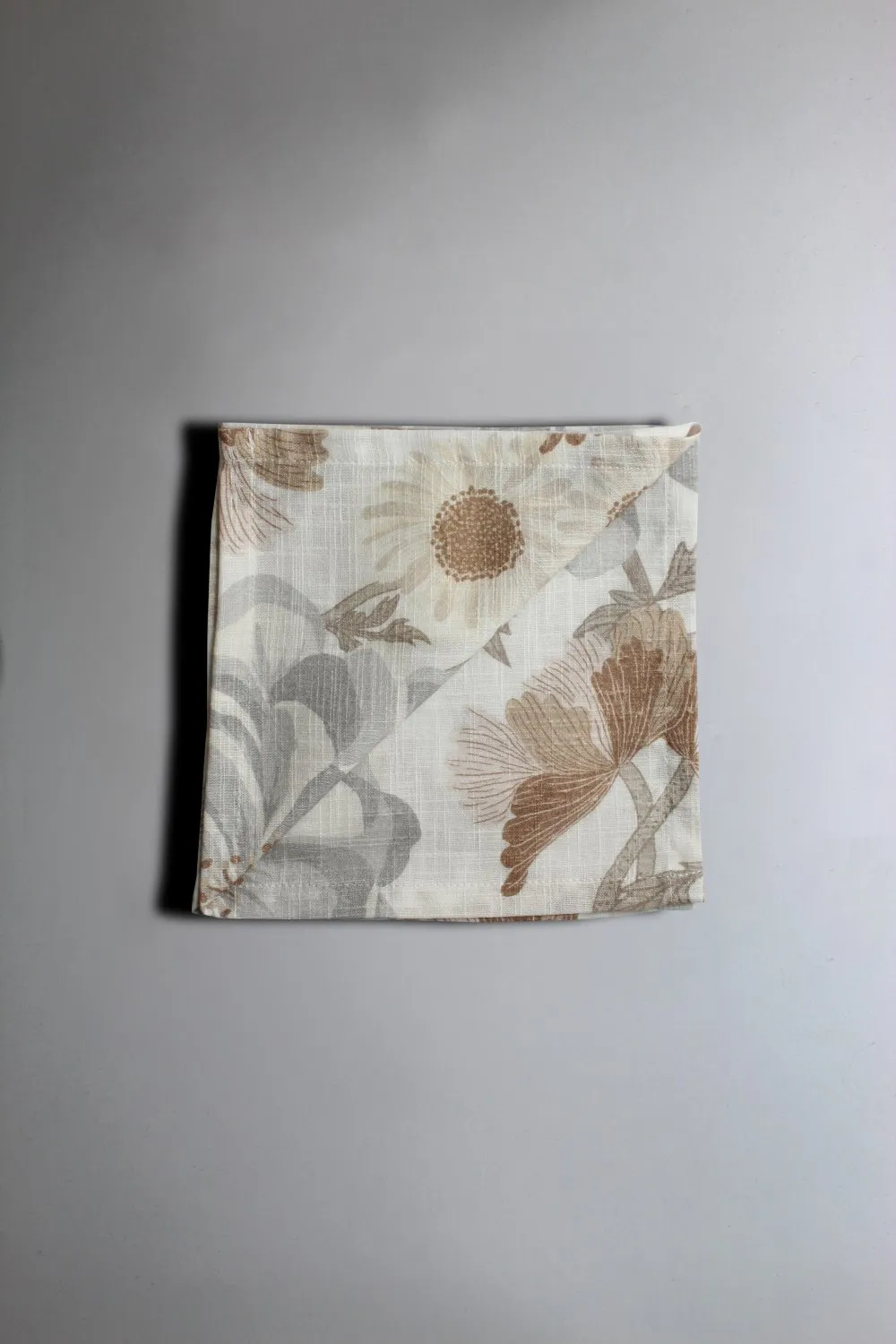 Tovagliolo in confezione da 4 - Serena (grigio/beige)