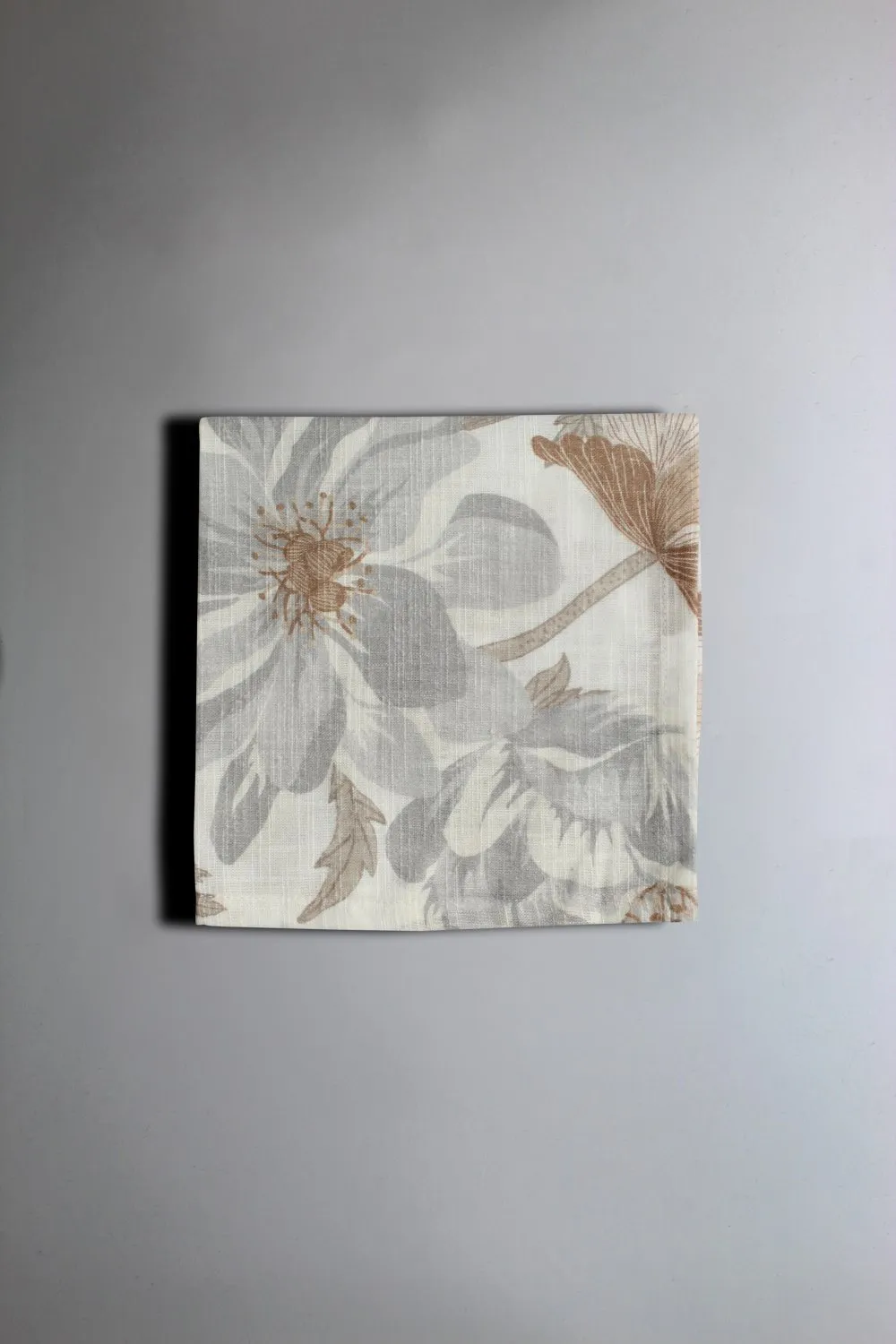 Tovagliolo in confezione da 4 - Serena (grigio/beige)