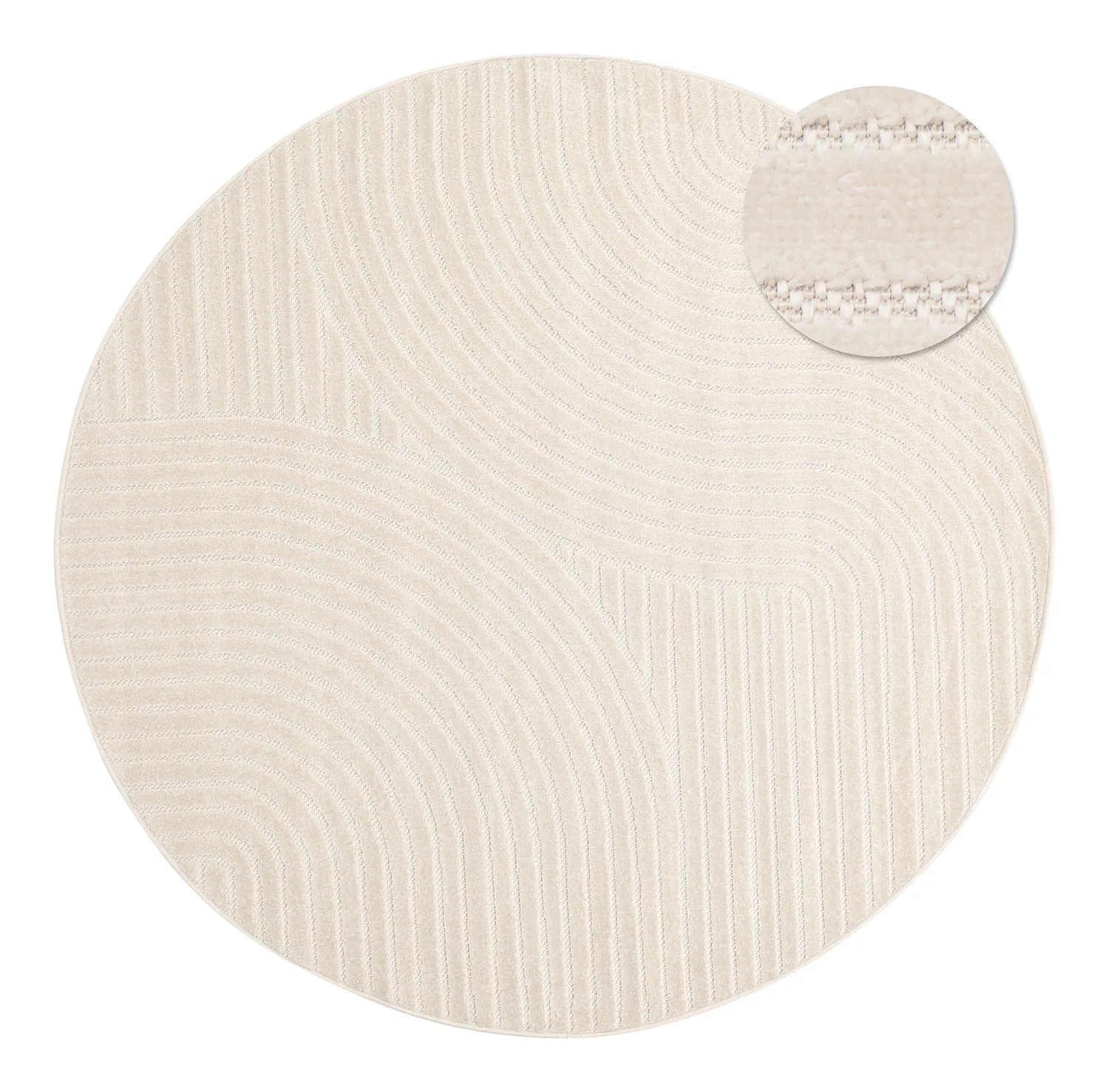 Tappeti rotondi - Devon (cream)