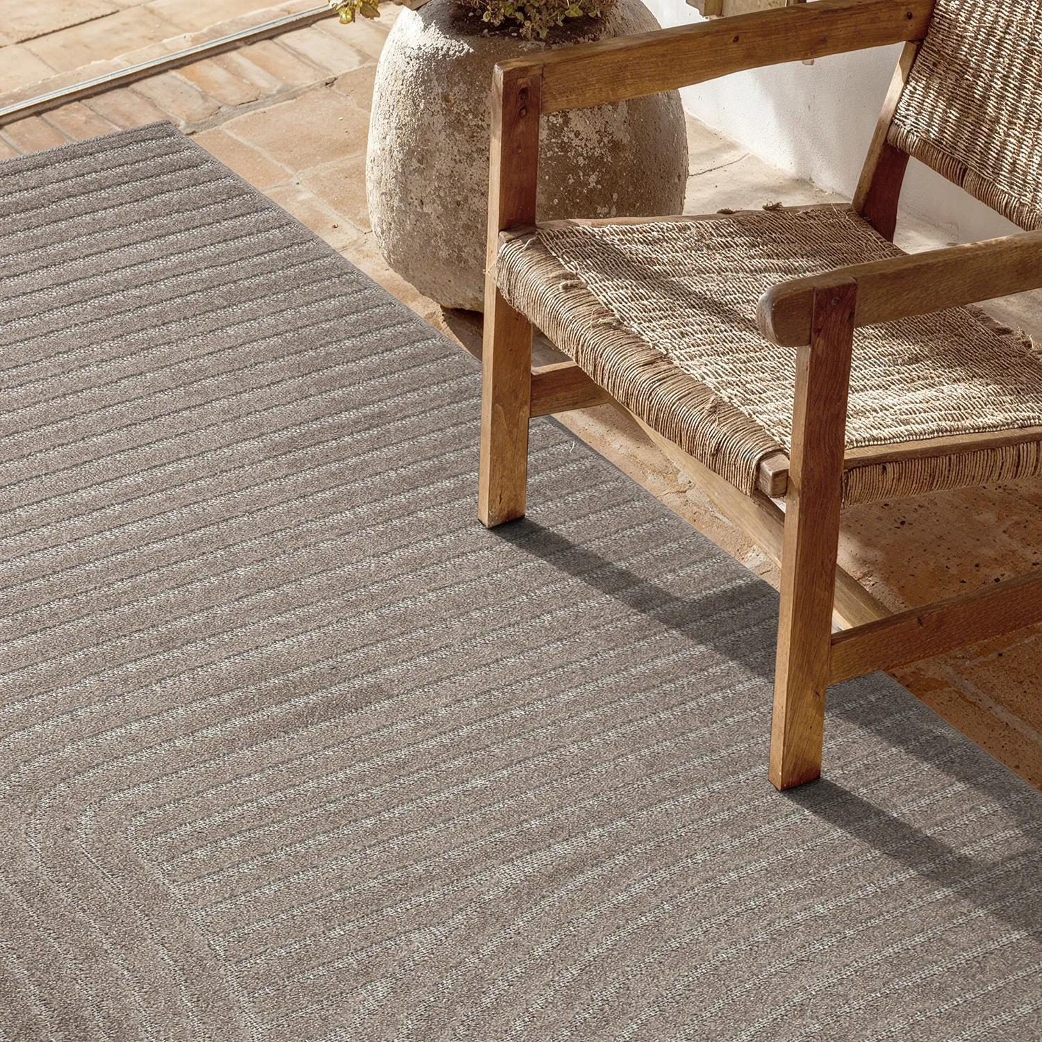 Shaggy Indoor/Outdoor - Devon (marrone)
