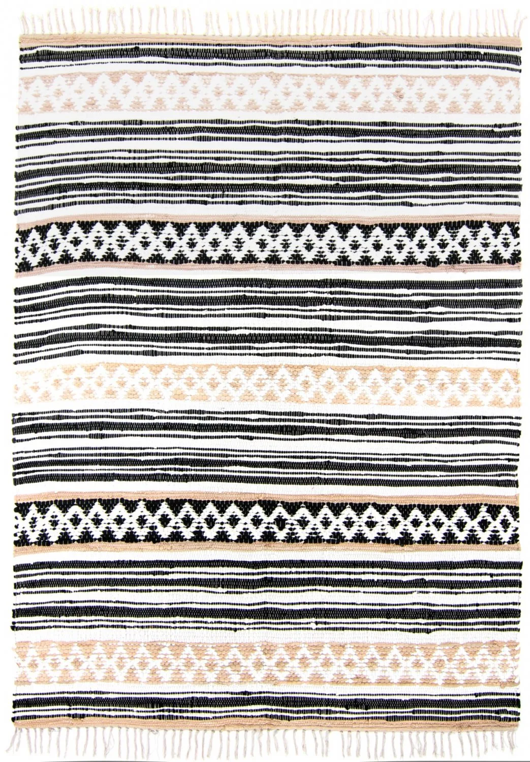 Tappeto Di Stracci - Orissa (beige)