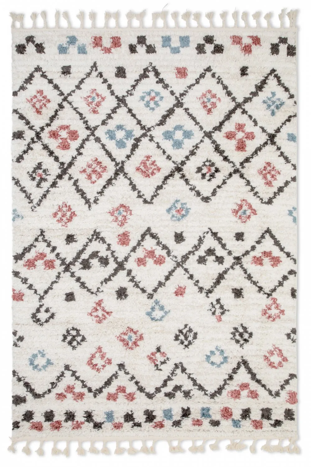 Tappeto A Pelo Lungo - Siena (beige/multi)