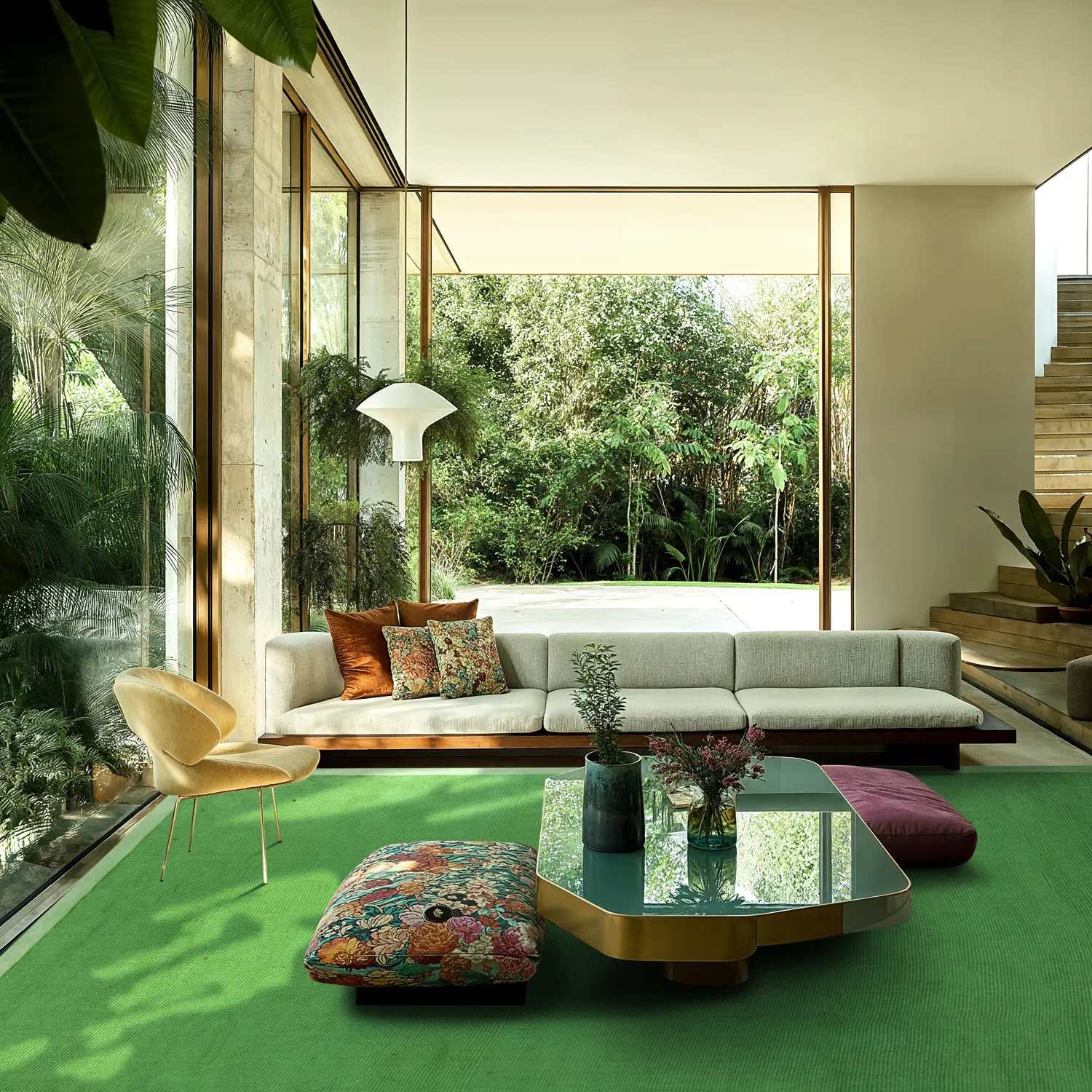 Tappeto In Sisal - Agave (verde)