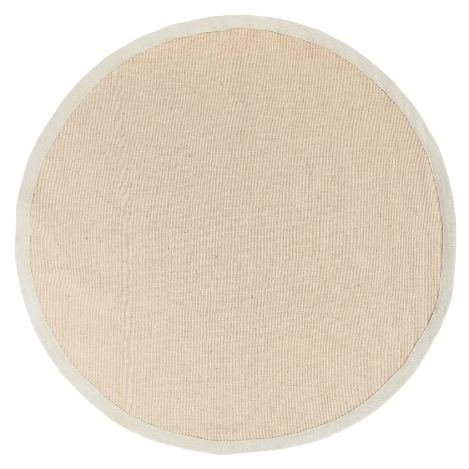 Tappeto rotondo (sisal) - Agave (beige/grigio)