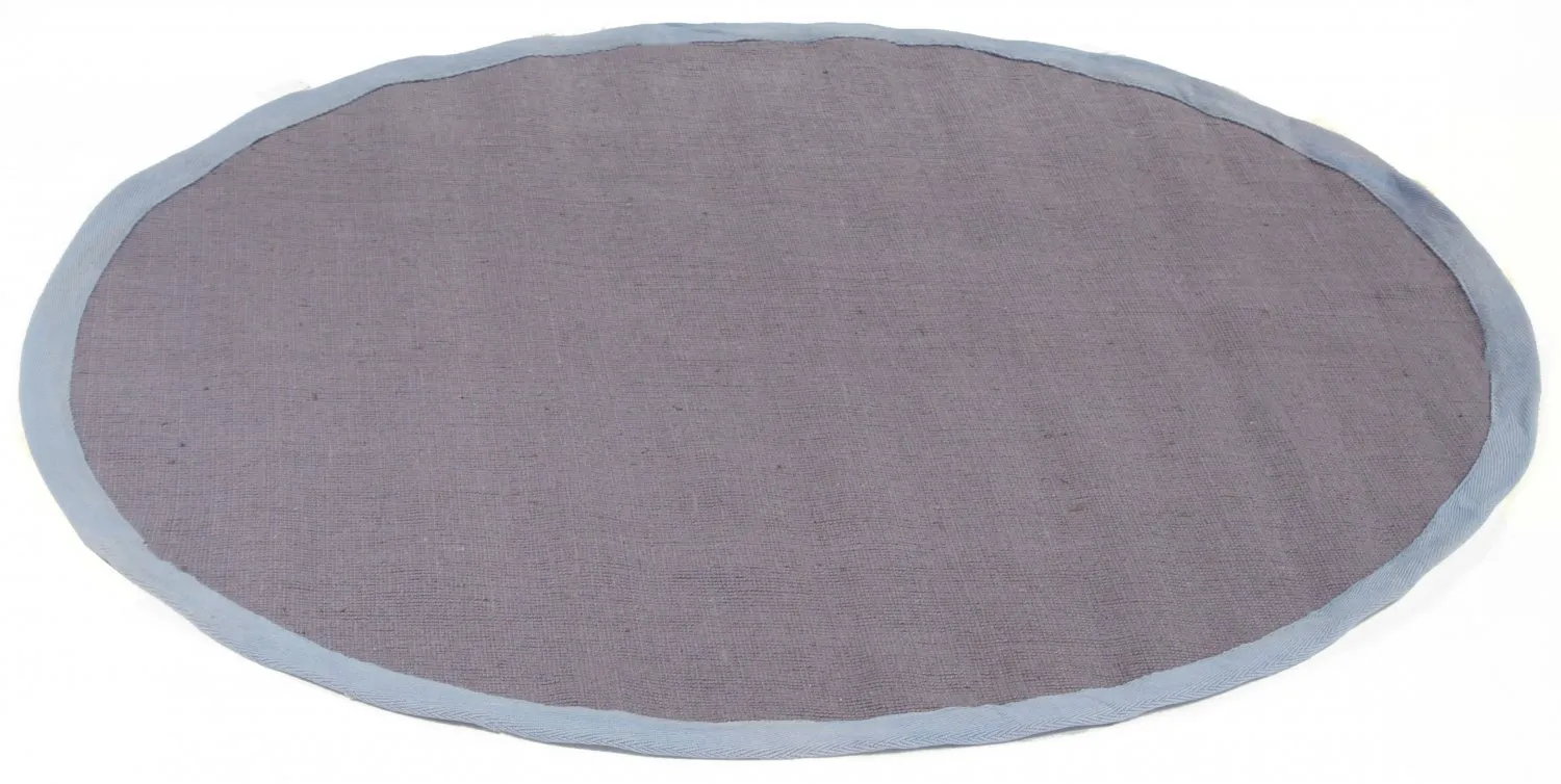 Tappeto rotondo (sisal) - Agave (grigio)