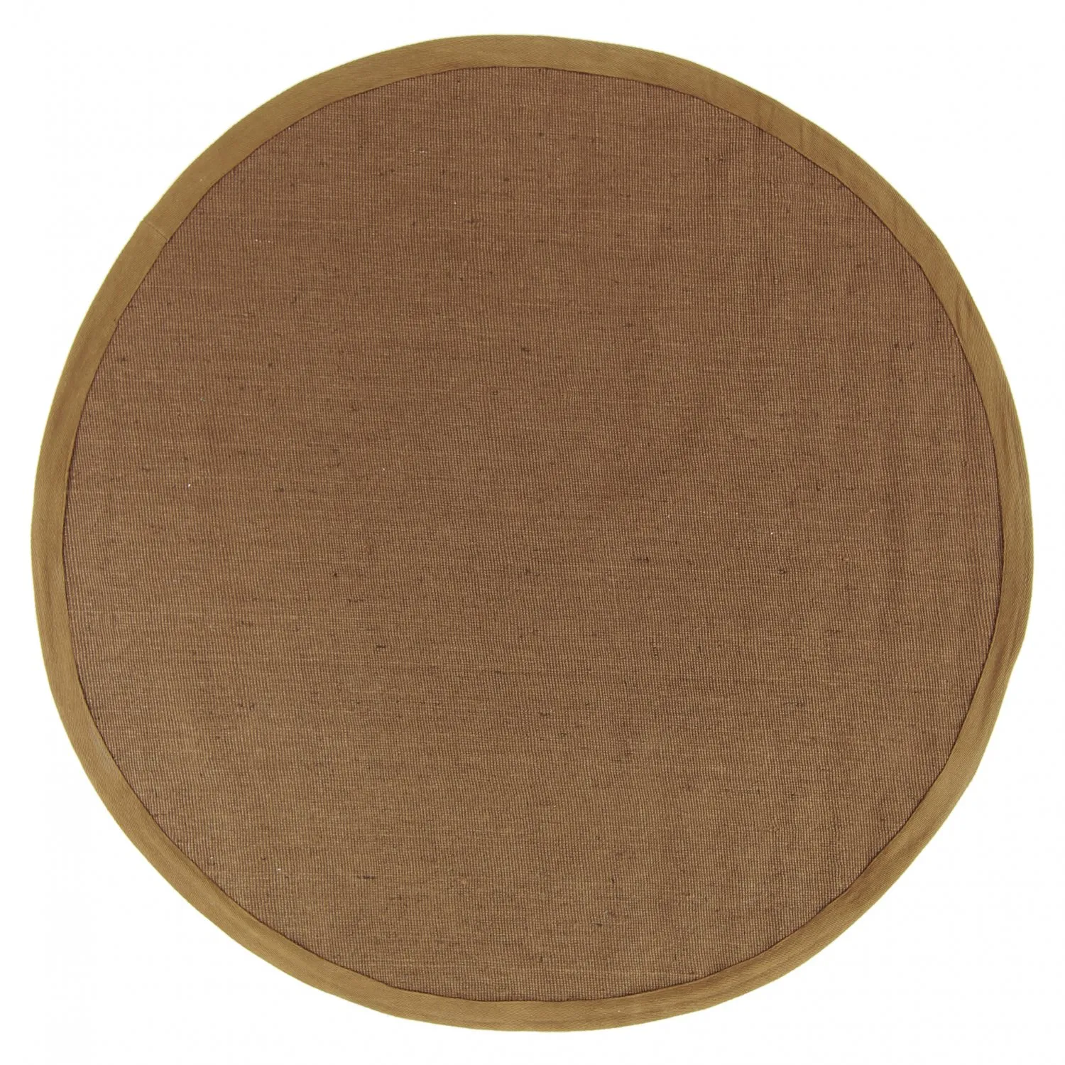 Tappeto rotondo (sisal) - Agave (marrone)