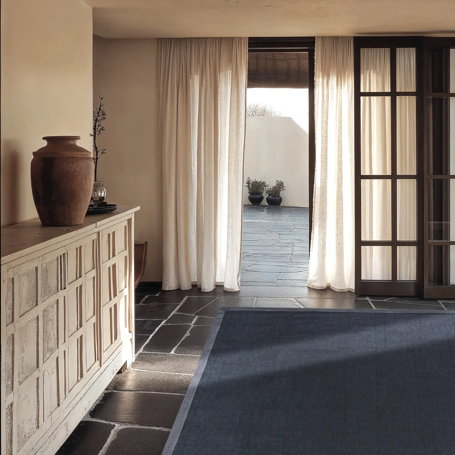 Tappeto In Sisal - Agave (grigio scuro)