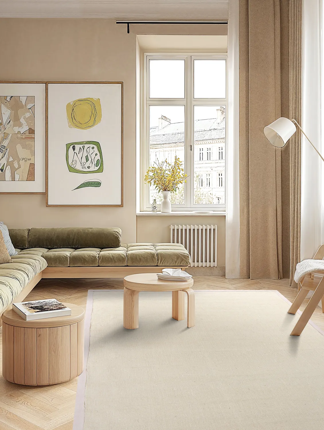 Tappeto In Sisal - Agave (argento/grigio)