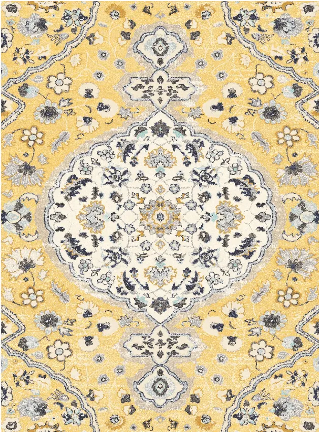 Tappeto Wilton - Mojácar (giallo)