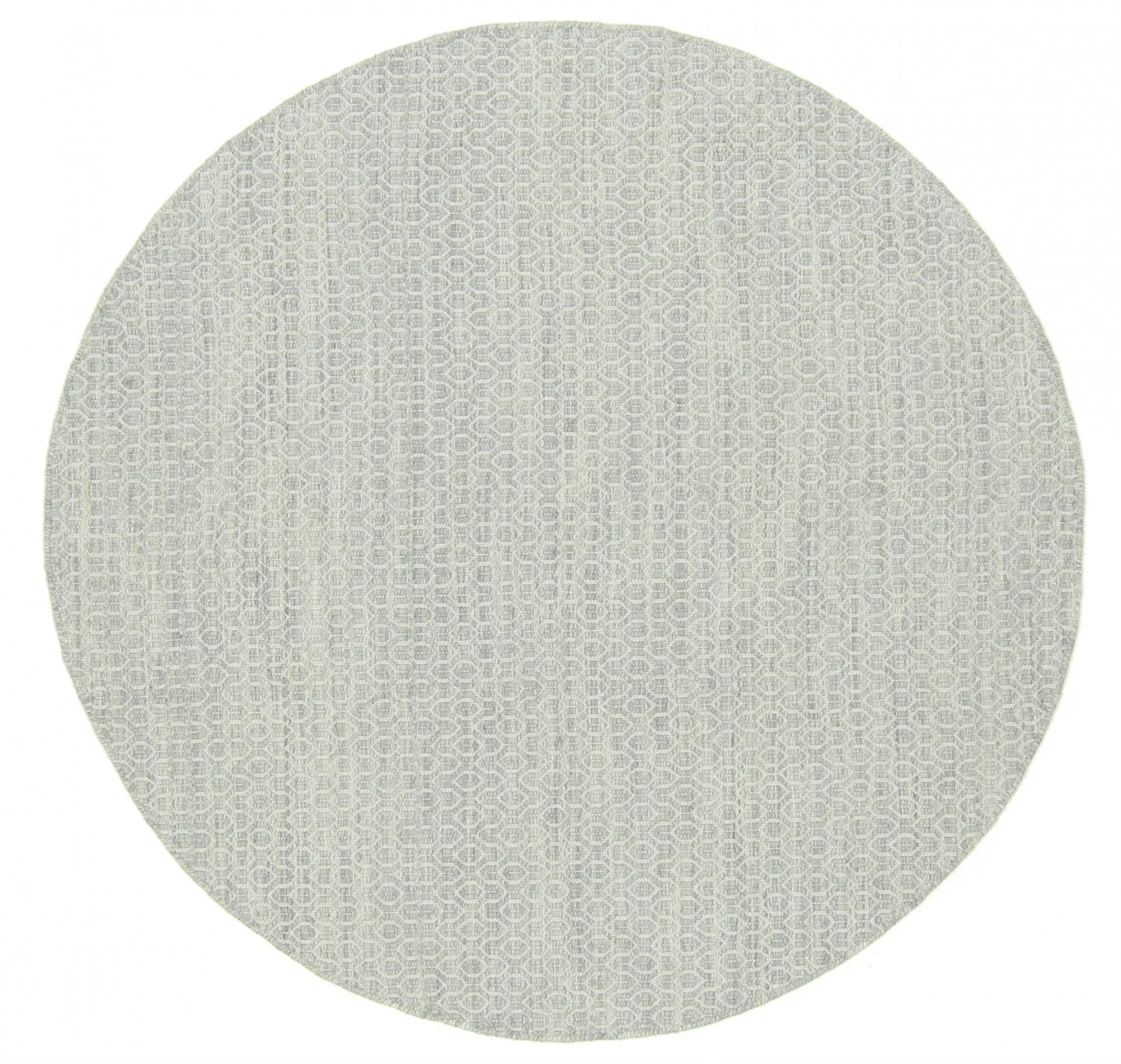 Tappeti rotondi - Snowshill (grigio/bianco)