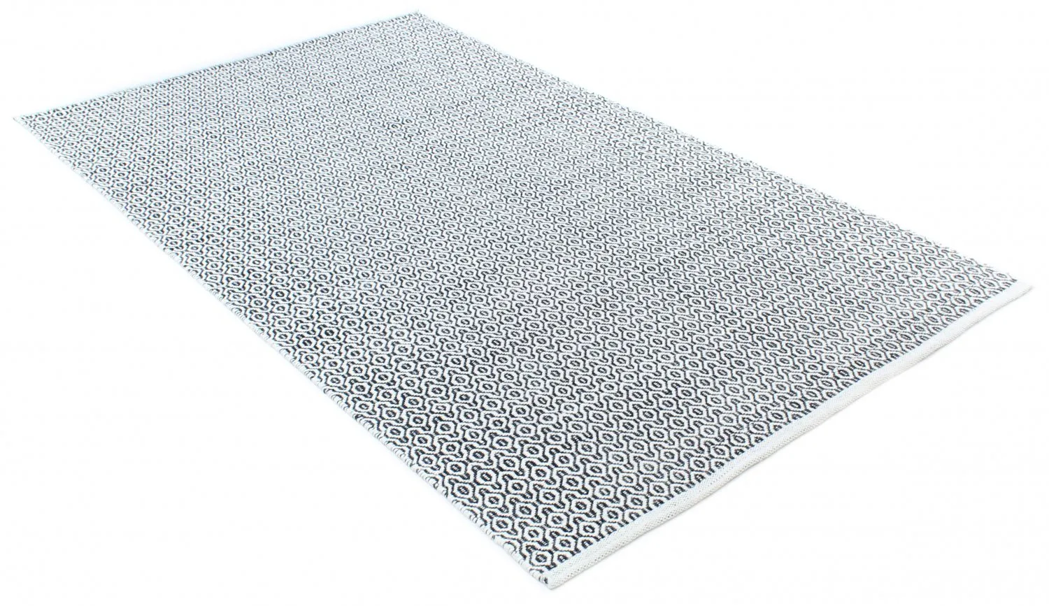 Tappeto In Lana - Snowshill (nero/bianco)