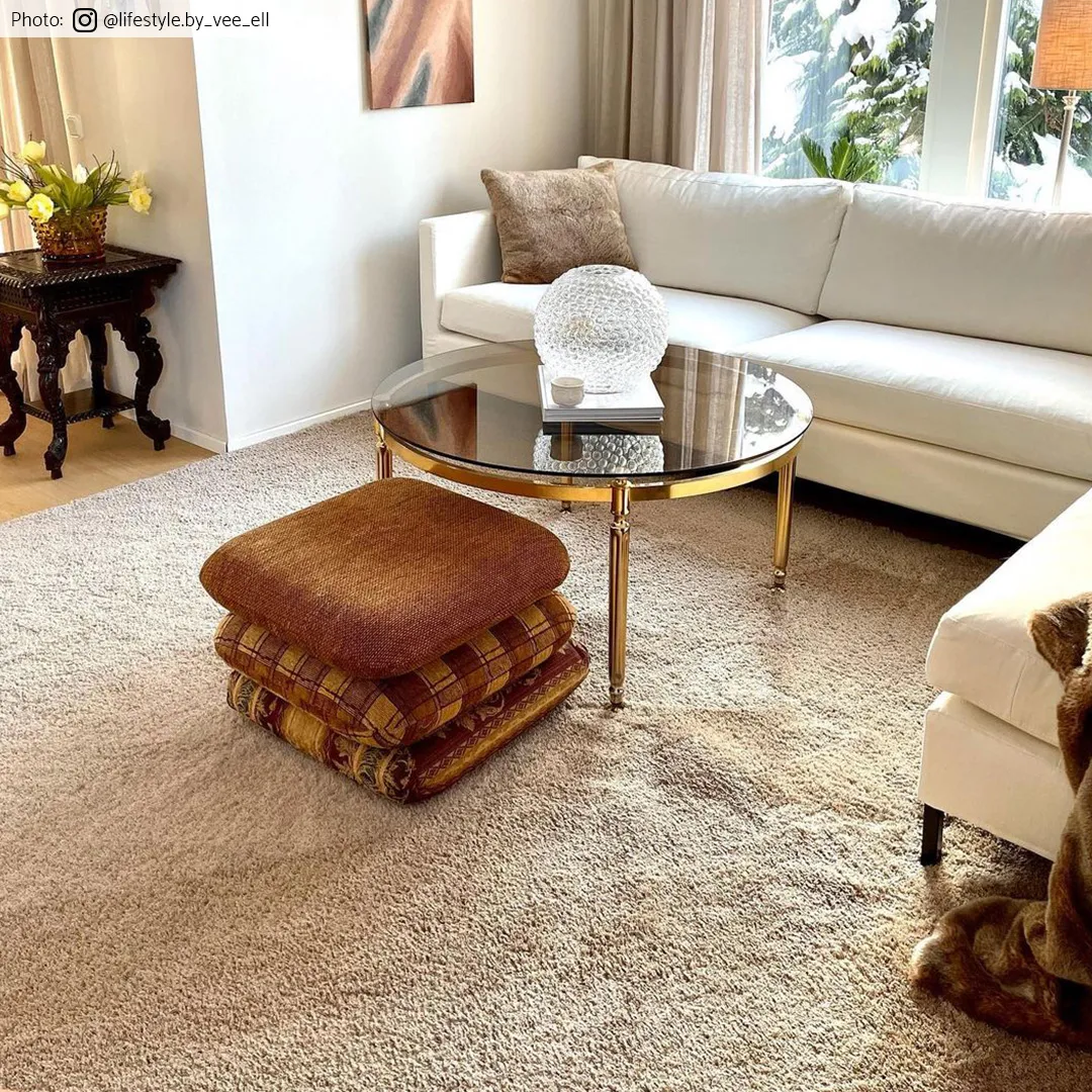 Tappeto A Pelo Lungo - Soft Shine (beige)
