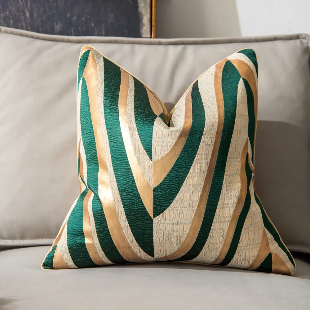 Federa - Square Luxury 45 x 45 cm (verde/oro)