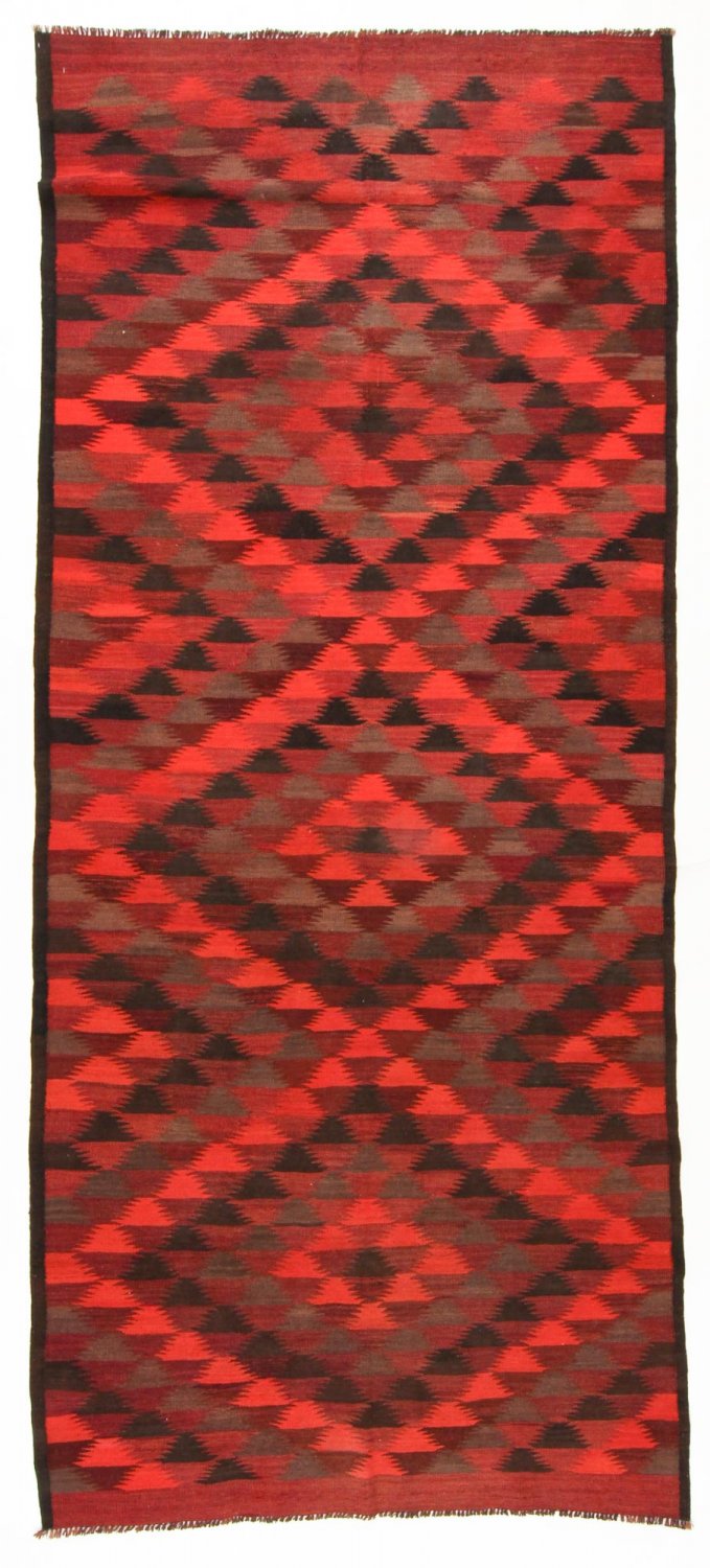 Tappeto Kilim Afghano 332 x 145 cm