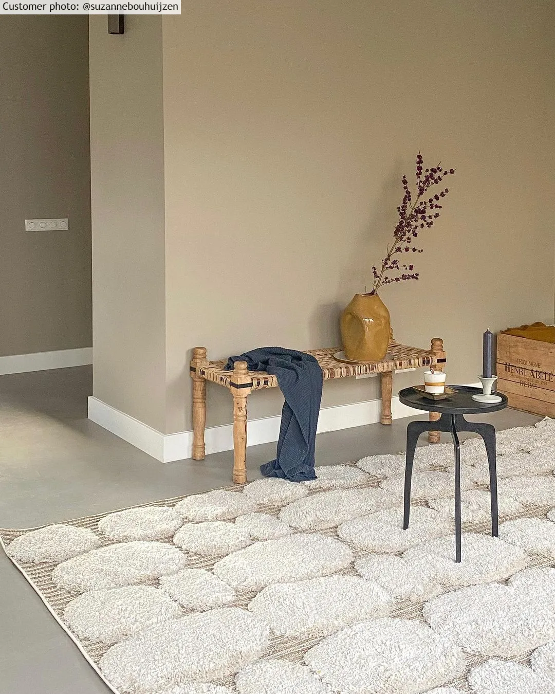 Tappeto A Pelo Lungo - Fondi (beige)