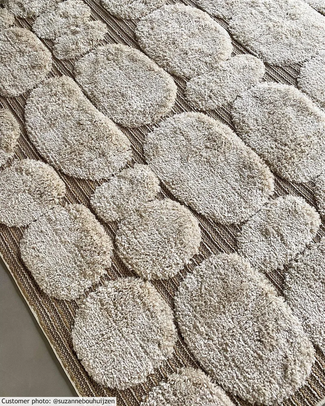 Tappeto A Pelo Lungo - Fondi (beige)