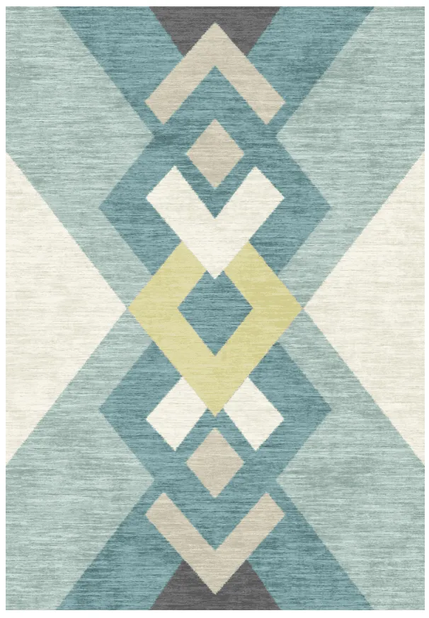 Tappeto Wilton - Temara (blu/multi)
