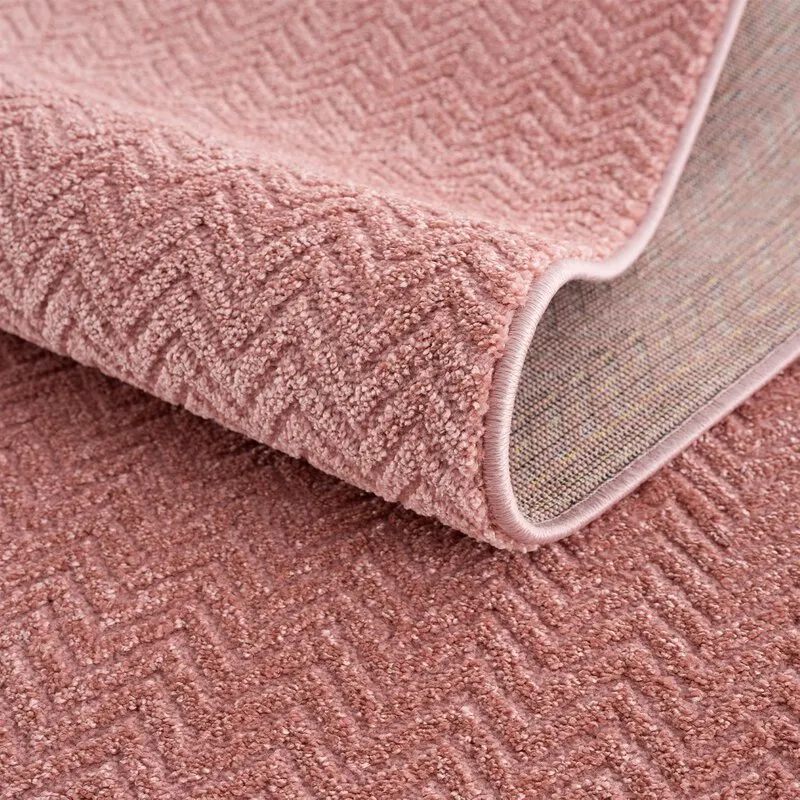 Tappeto A Pelo Lungo - Pandora (rosa)