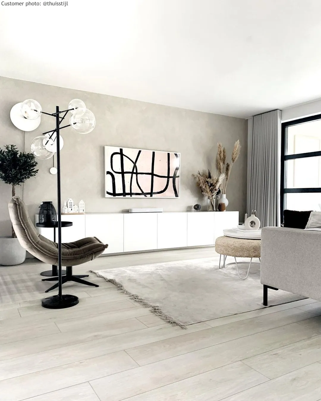 Tappeto Wilton - Art Silk (grigio chiaro/beige)